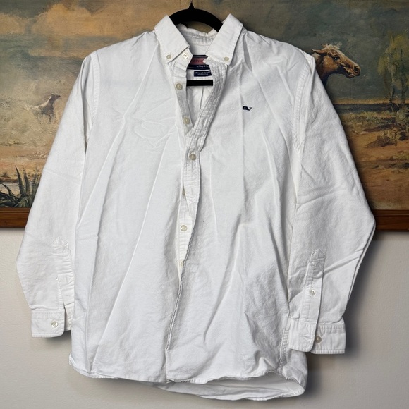 Vineyard Vines Whale shirt size -L (16/18) - Picture 1 of 4